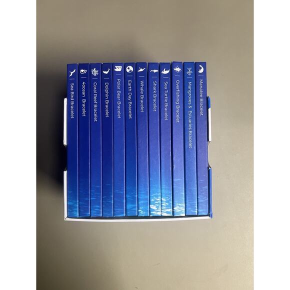 4 Ocean Bracelet Set “The Clean Ocean Collection Vol 1” 12 Bracelets 2017 - Picture 3 of 10